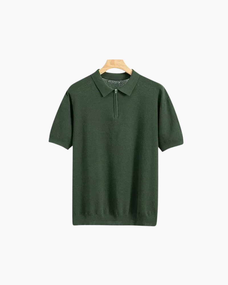 Marbella Zip-Up Polo